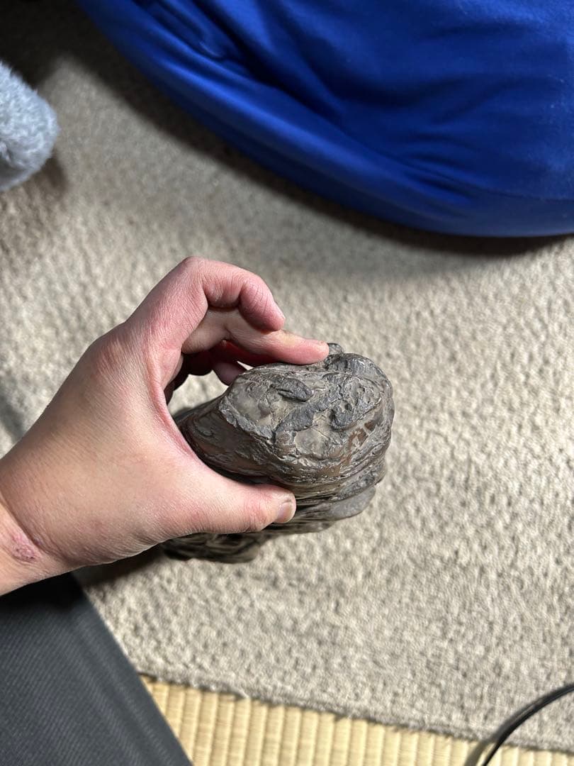 レトロ　石　置物