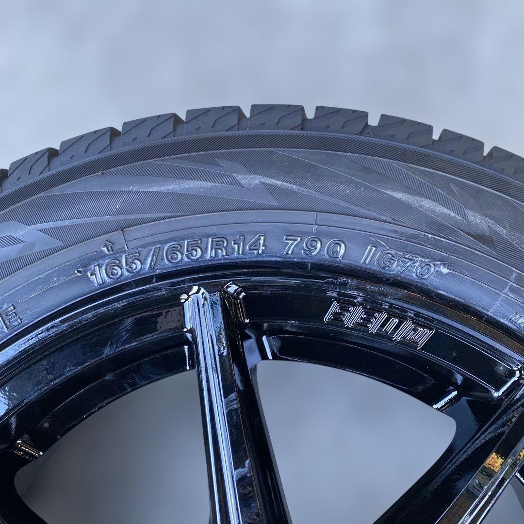 中古バリ溝‼️ヨコハマスタッドレスセット165/65R14 タンク、ルーミー