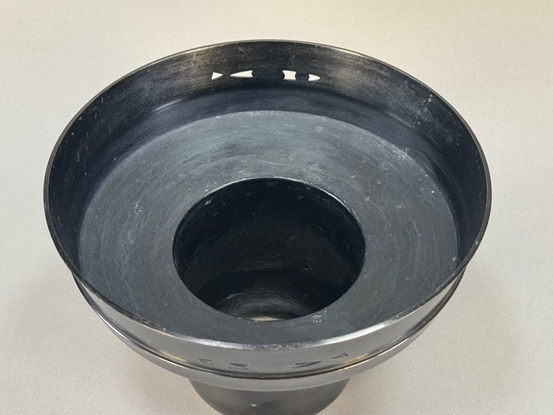 いけばな　金工家 高木幾望 作　銅花器　池坊　古流　　龍生派　草月流　華道具