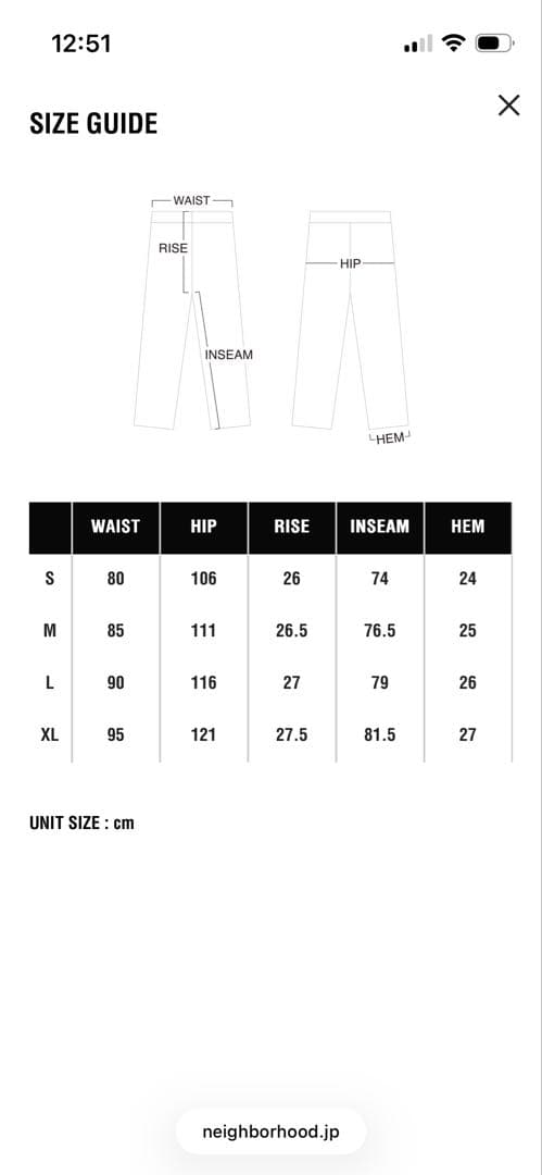 【週末限定価格】neighborhood B/W.WASHED UTILITY