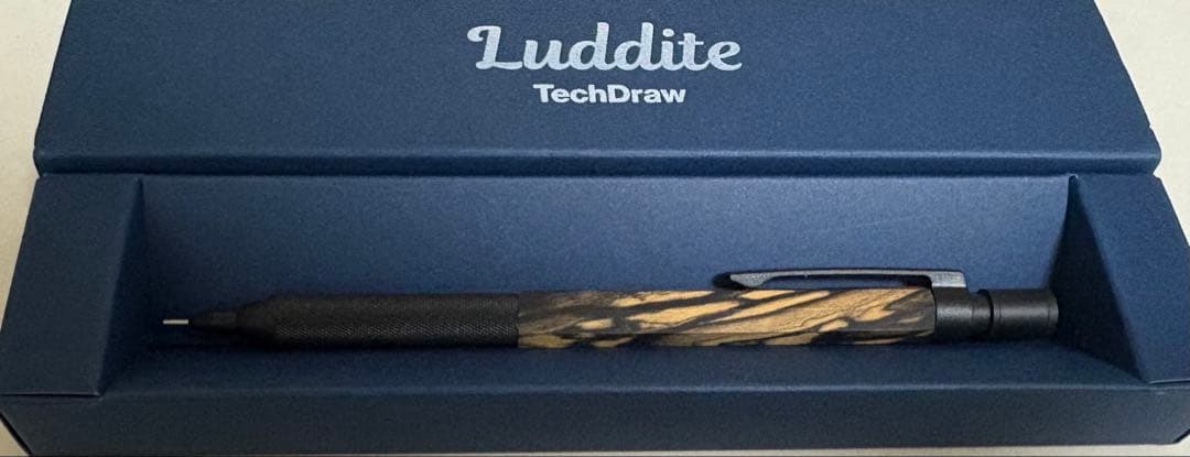 ラダイト テックドロー2 木軸 銘木モデル 八角軸 ペールムーンエボニー