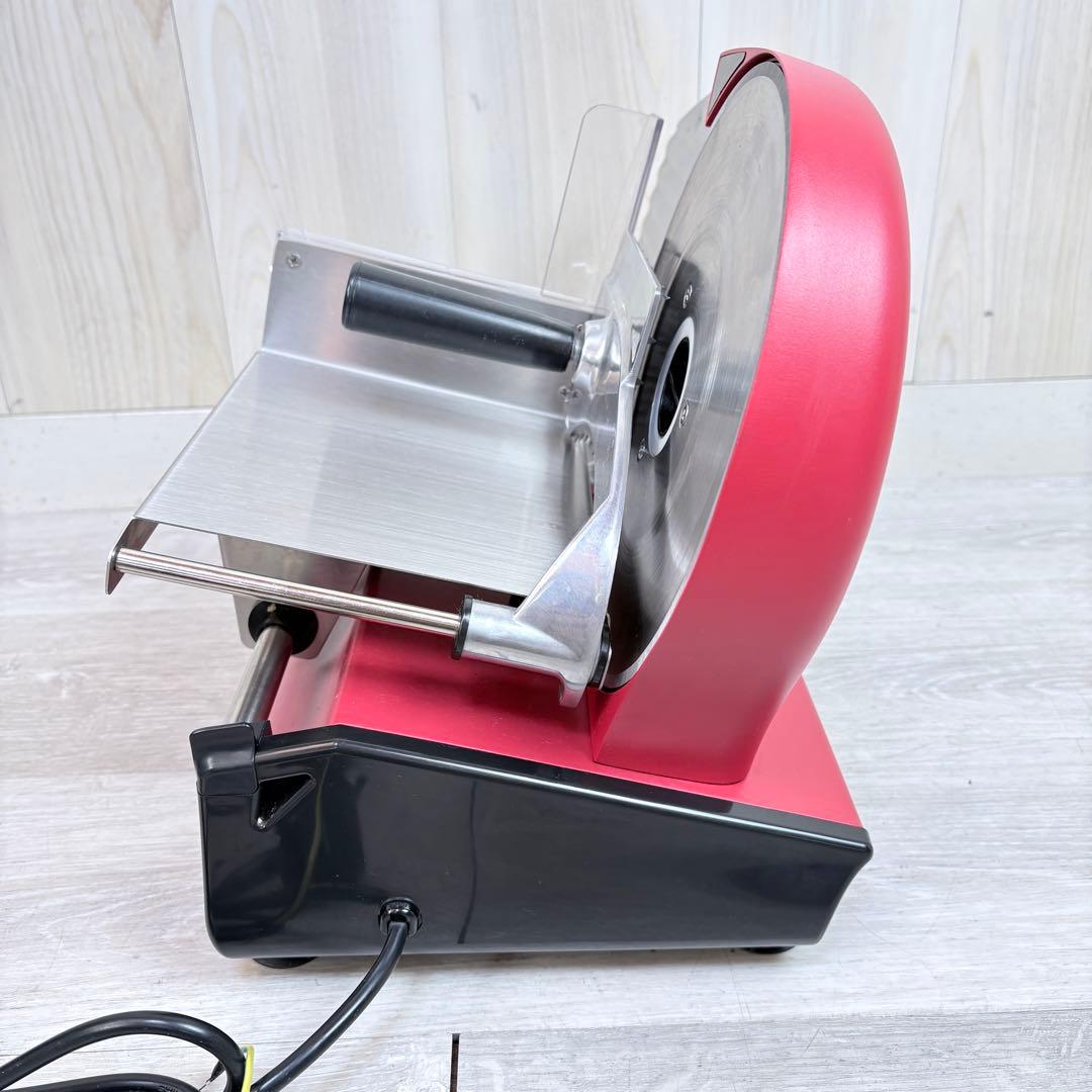 【送料無料】MINATO WORKS 家庭用フードスライサー　レッド