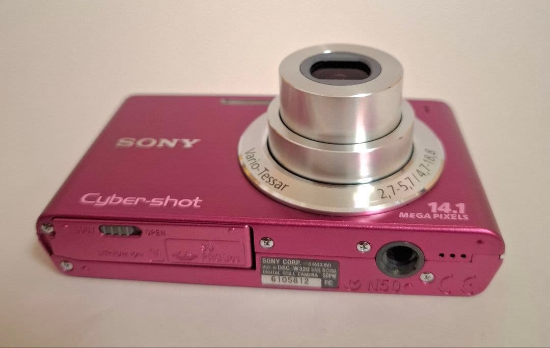 [美品]ソニー SONY Cyber-Shot DSC-W320 デジタルカメラ