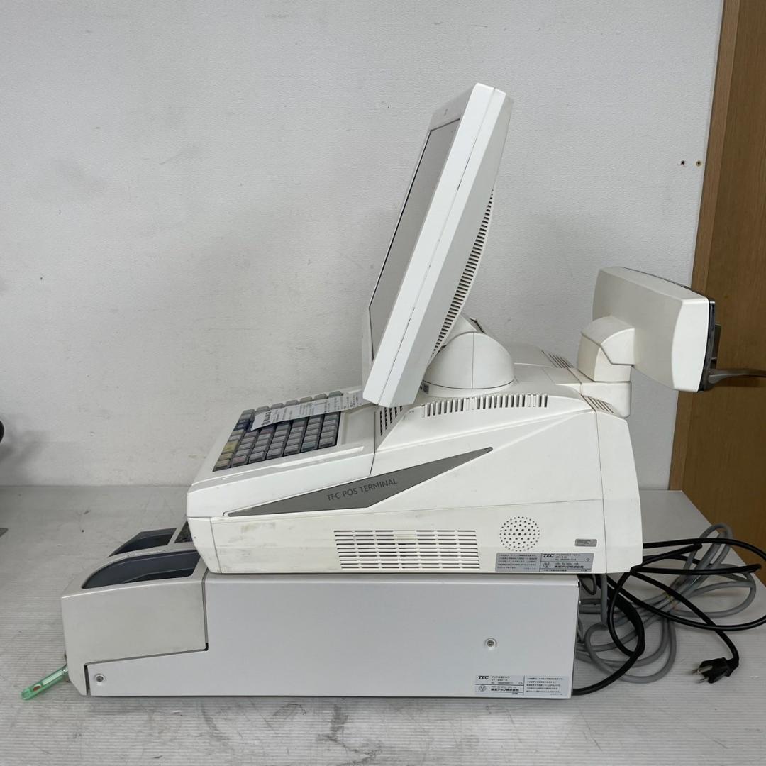 東芝テック 電子レジスター POSレジ QT-100 店舗用品 ① J0751