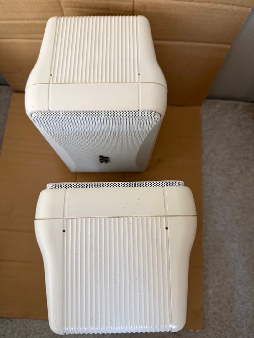 JVC 2ウェイスピーカー ホワイト2セット