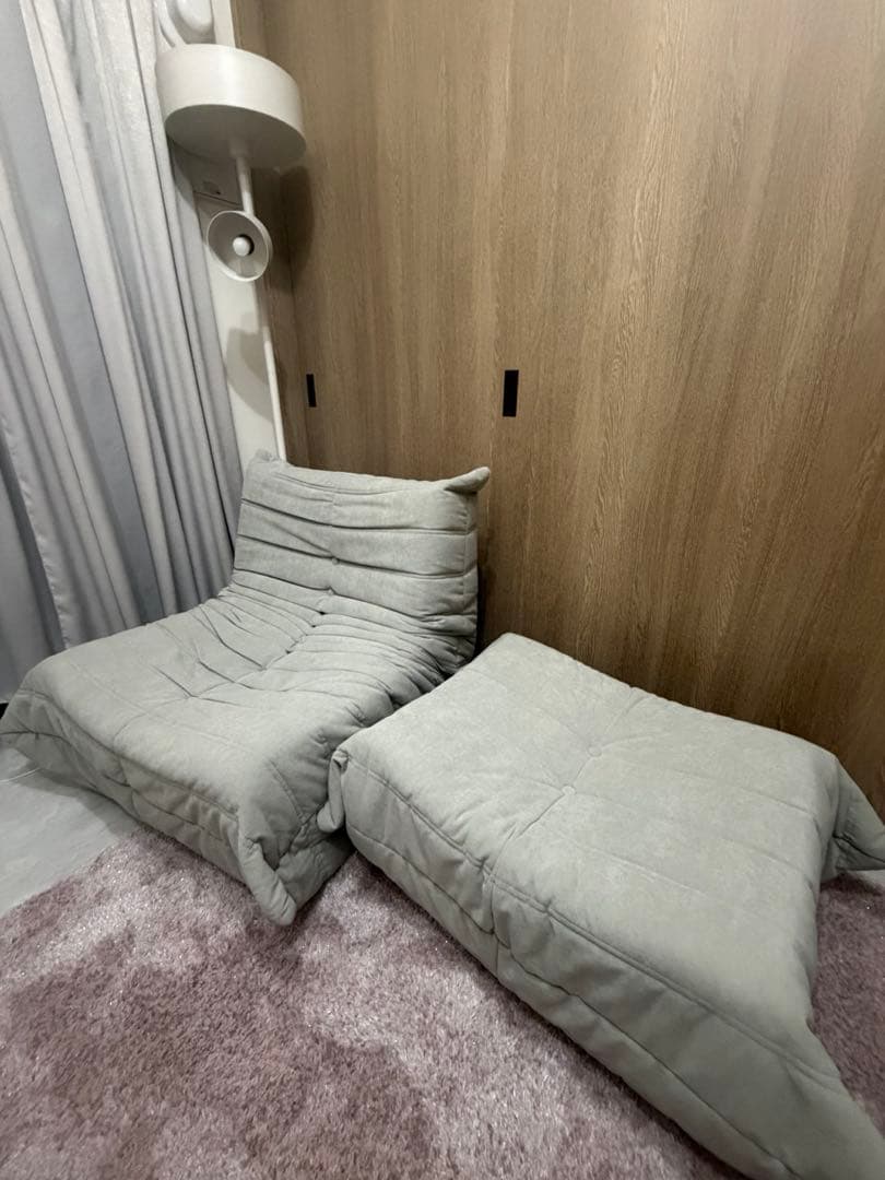 トーゴ　togo 1人がけソファ　グレー リプロダクト品