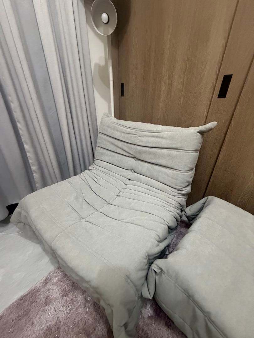 トーゴ　togo 1人がけソファ　グレー リプロダクト品