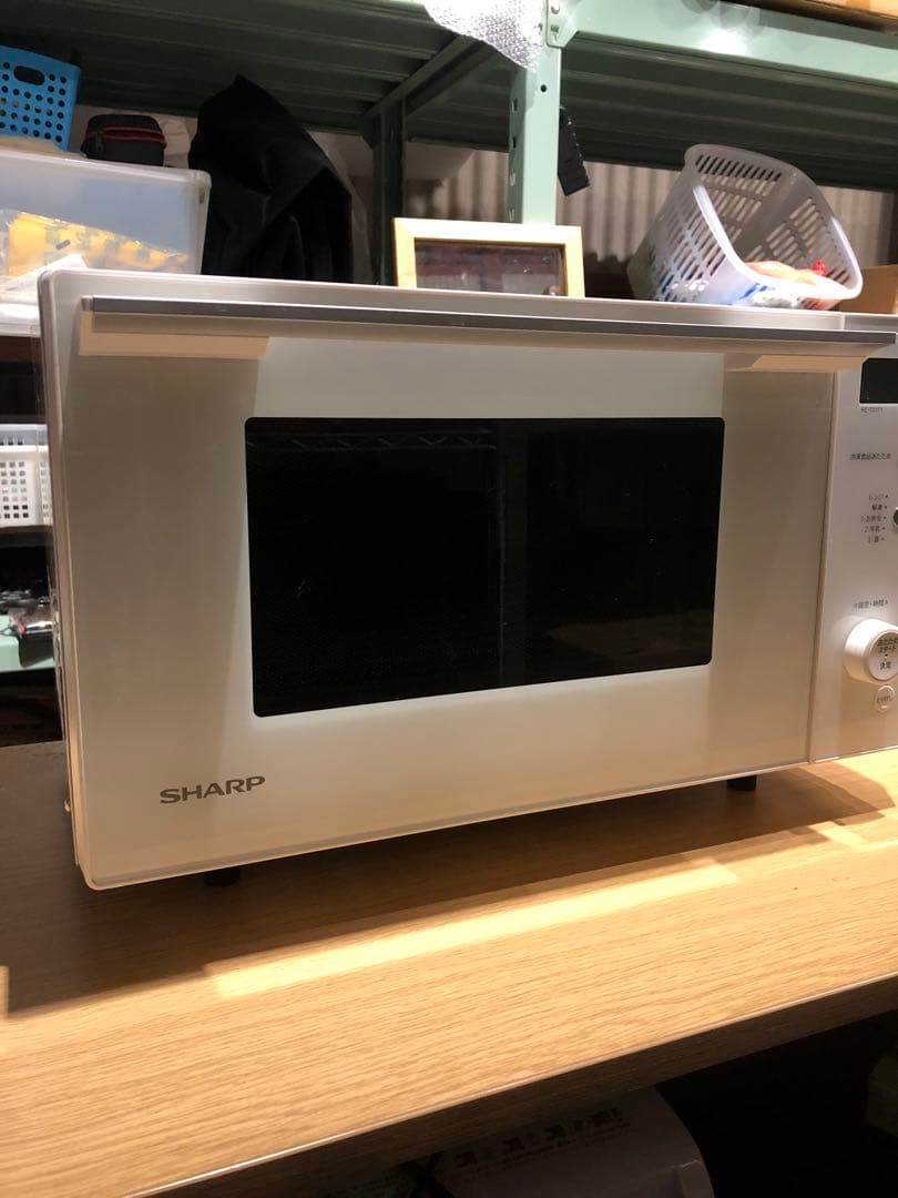 SHARP シャープ　電子レンジ 2021年製　RE-TS171-W 箱付き