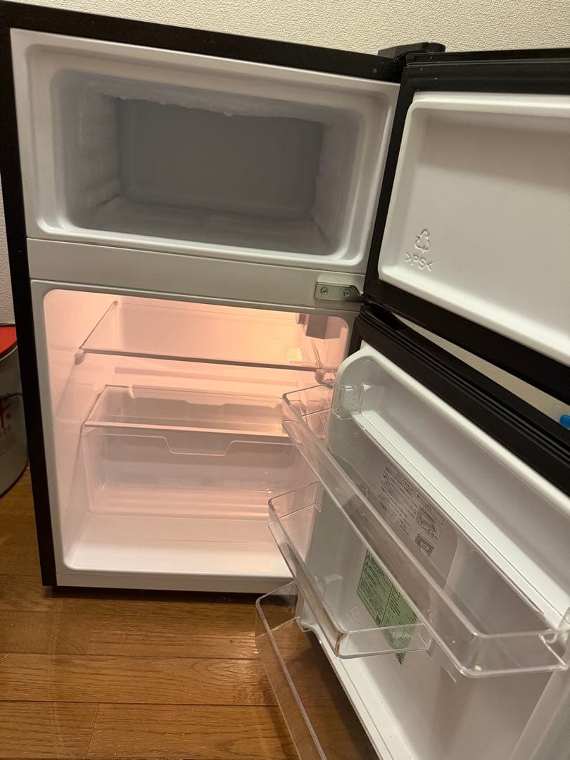 ハイセンス 冷蔵庫 HR-K91HB 2ドア 送料無料