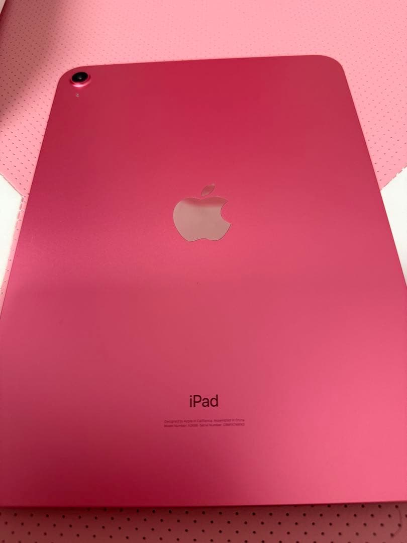 Apple iPad Wi-Fiモデル 256GB ピンク(第10世代)