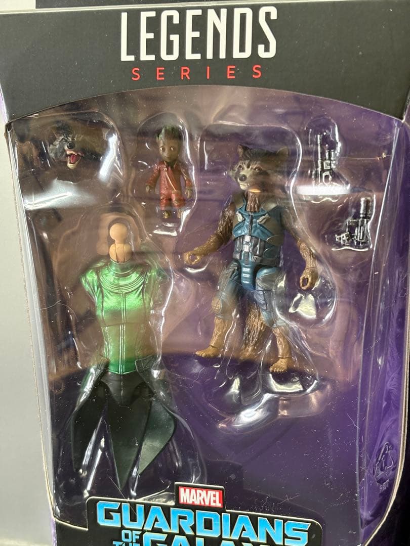 ハズブロ マーベルレジェンド ロケットラクーン グルート 未使用新品