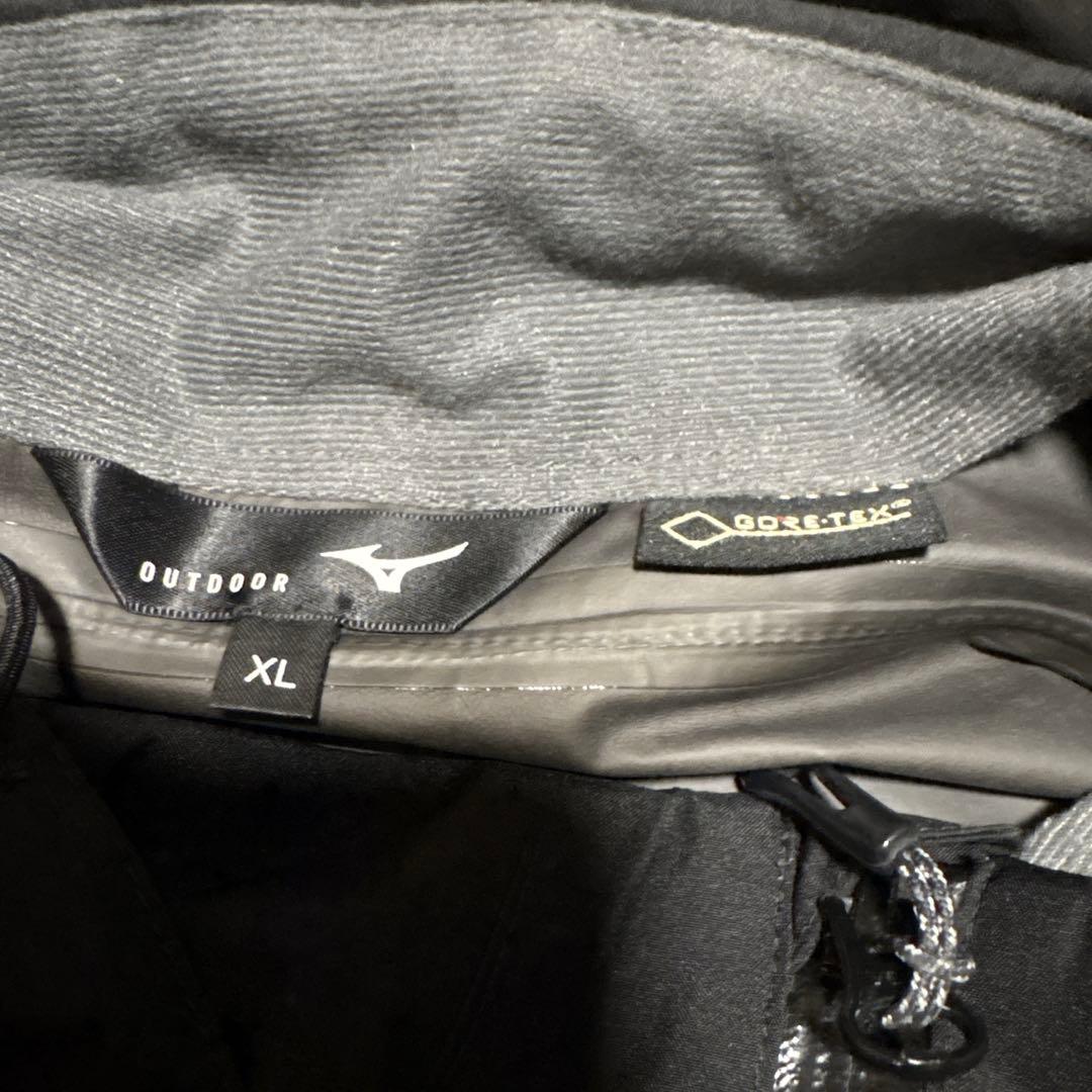 【美品】ミズノ GORE-TEX ゴアテックス レインスーツ 上下セット XL