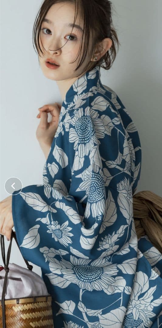 レディース　浴衣　セパレート　兵児帯