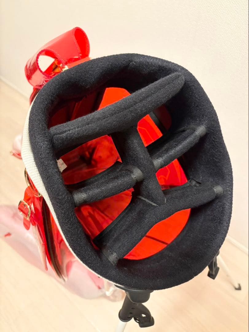 muta MARINE ムータマリン　キャディバッグ　ゴルフバッグ　レッド　希少