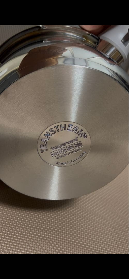 未使用タッパーウェア　レインボークッカー4.5L すのこ付