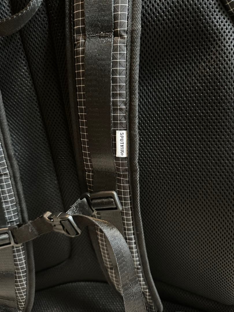 ゆかSPUTNIKバックパックキャリー ブラックチェック