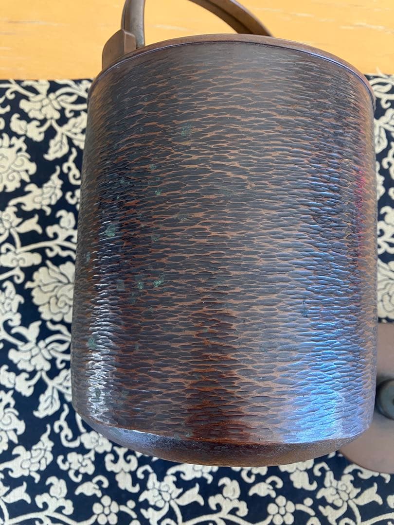 [アンティーク・骨董品] 鋳鉄製 薬缶　ダークブラウン