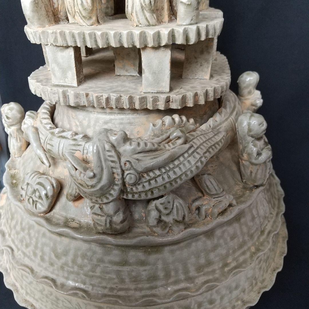 中国 神亭壺 古箱あり 骨董 茶道具