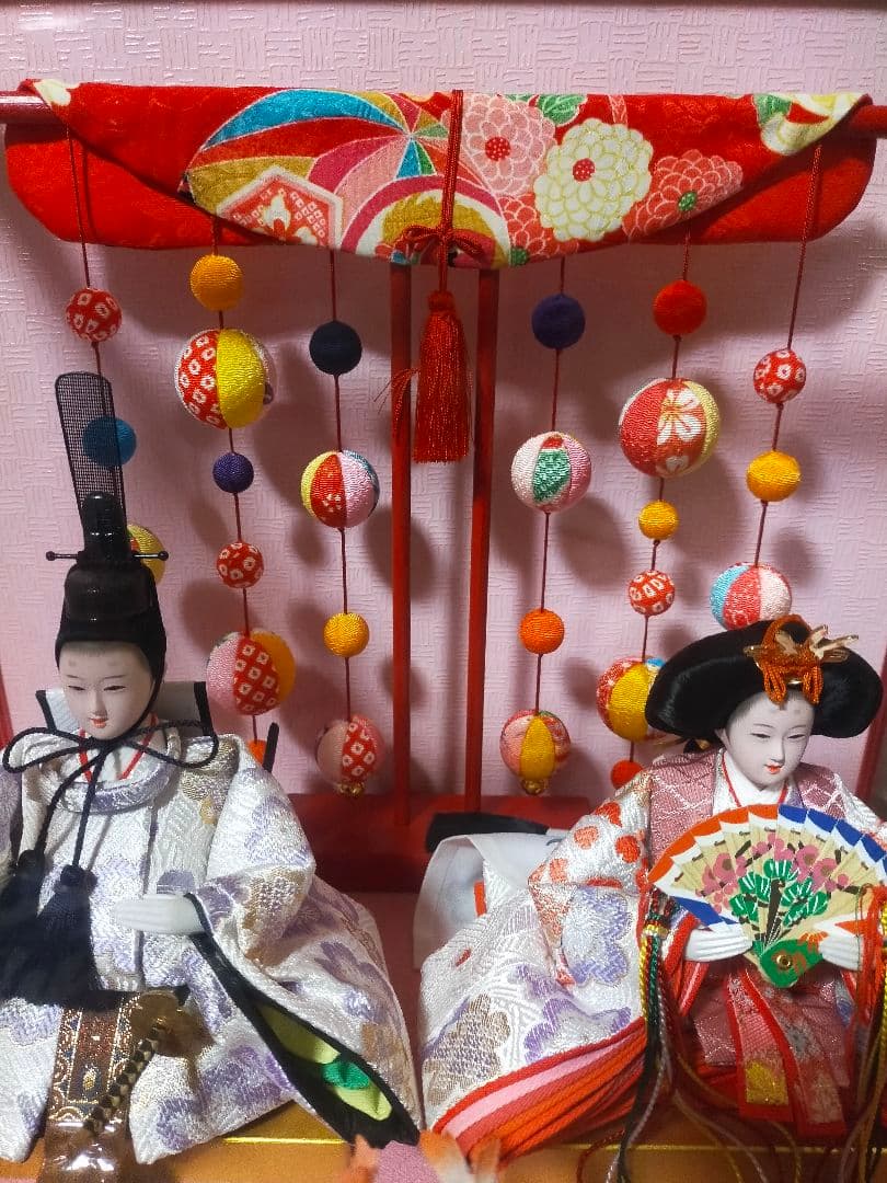 未使用 雛人形 さげもんつき 日本人形協会 コンパクト