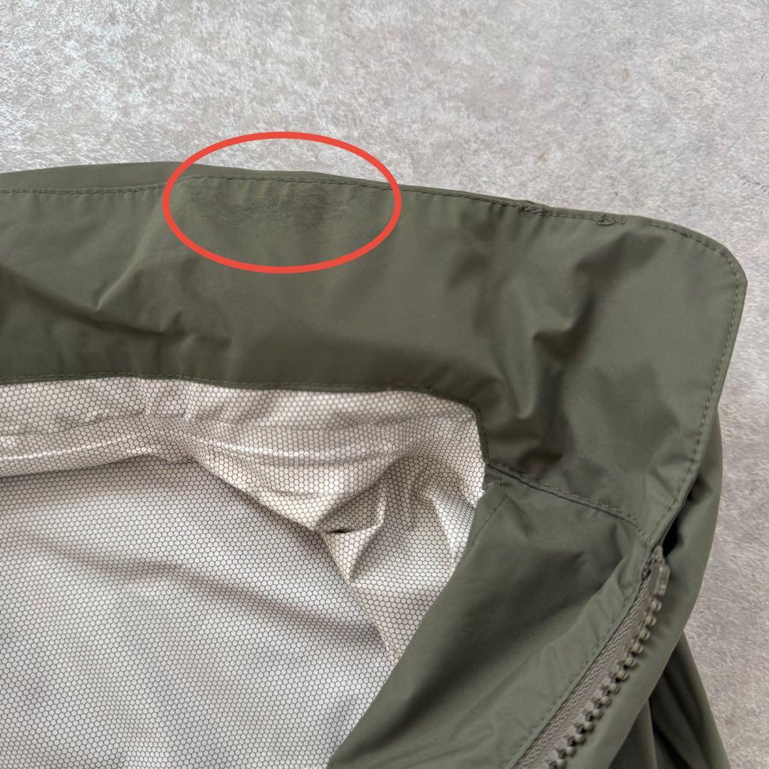 【未使用】AIGLE エーグル MTDライディングコート カーキ ロング フード