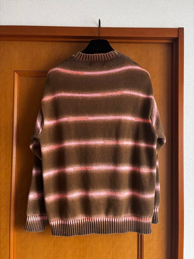 BOTT ボットニットgradation cotton sweater