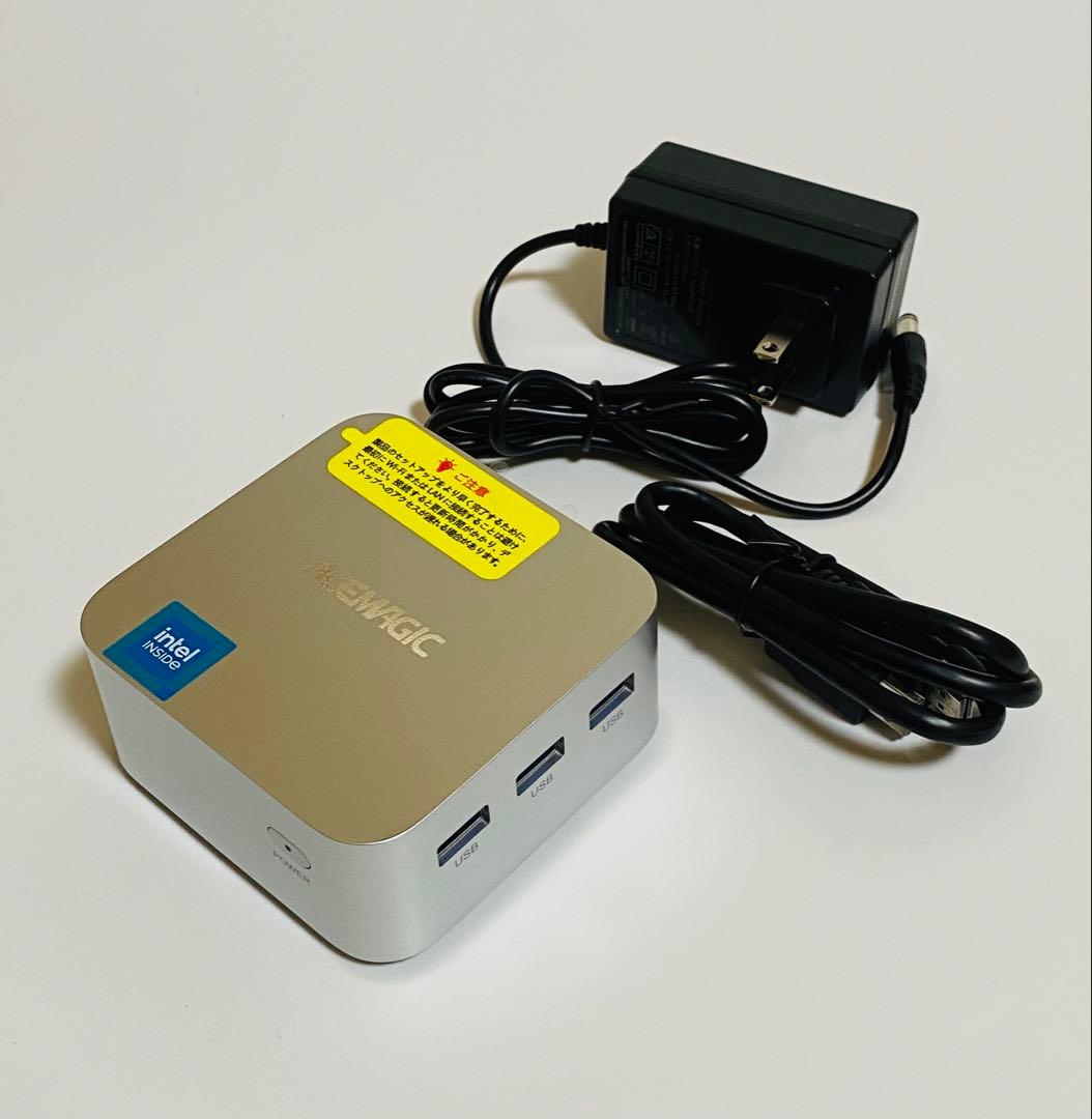 【小型で静音】MiniPC N100 12GB 256GB Win11pro