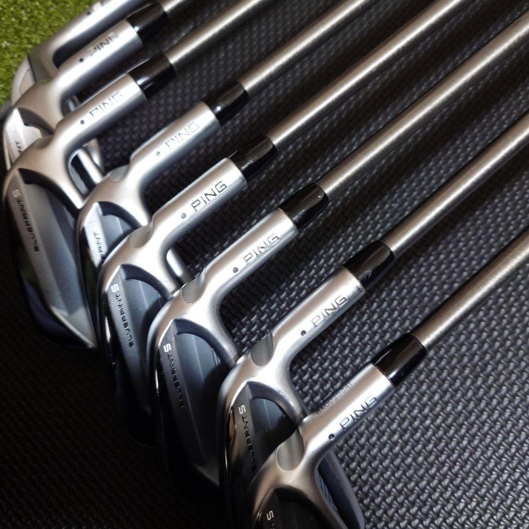 PING ブループリントS アイアンセット 7本+S159ウェッジセット