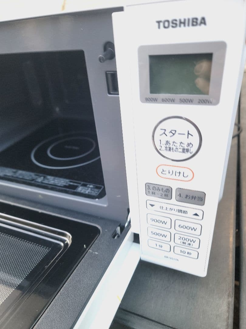 TOSHIBA 2020年 ER-5517A 電子レンジ フラットテーブル