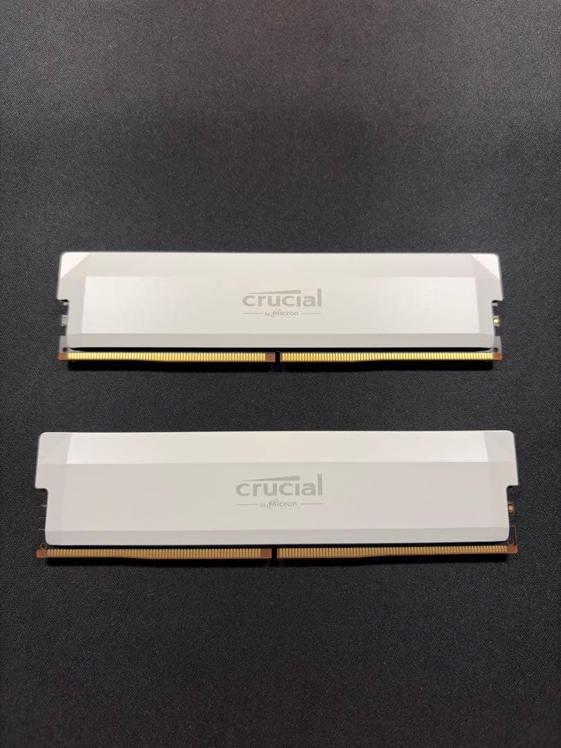 Crucial Pro DDR5-6400 32GB (16GBx2) ホワイト