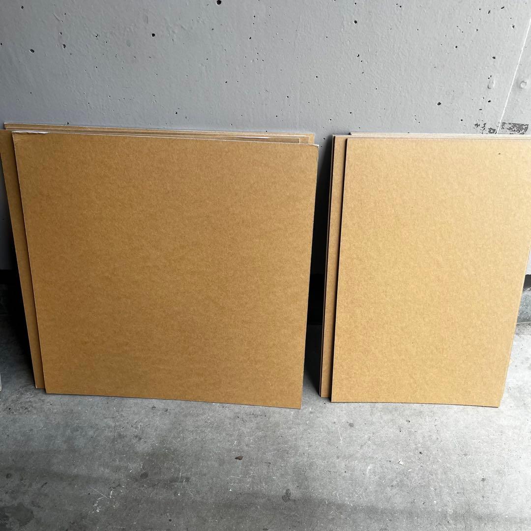 メジェドさん★無印パルプボードボックス 縦横Ａ４サイズ５段スリム５段セット