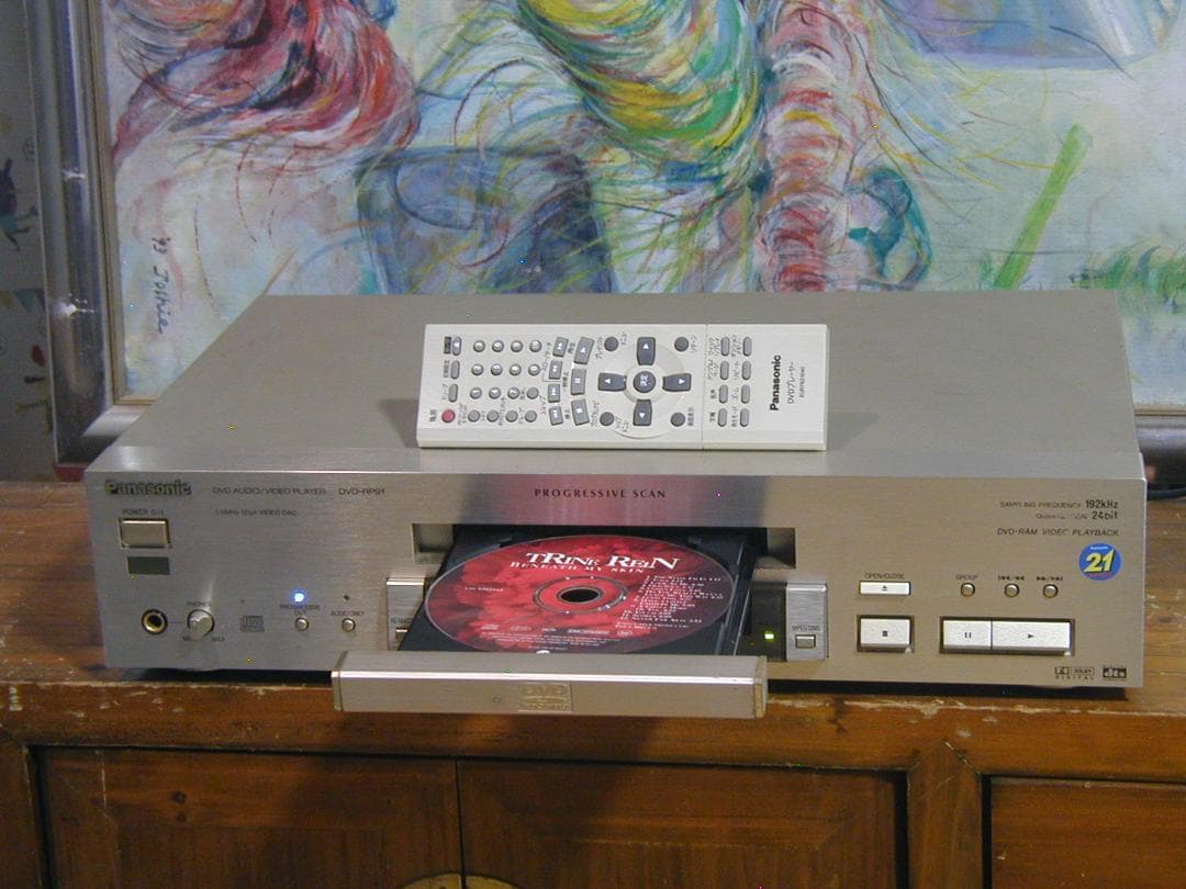 ★パナソニック DVD-RP91 ￥79,800 CD/DVDプレイヤー