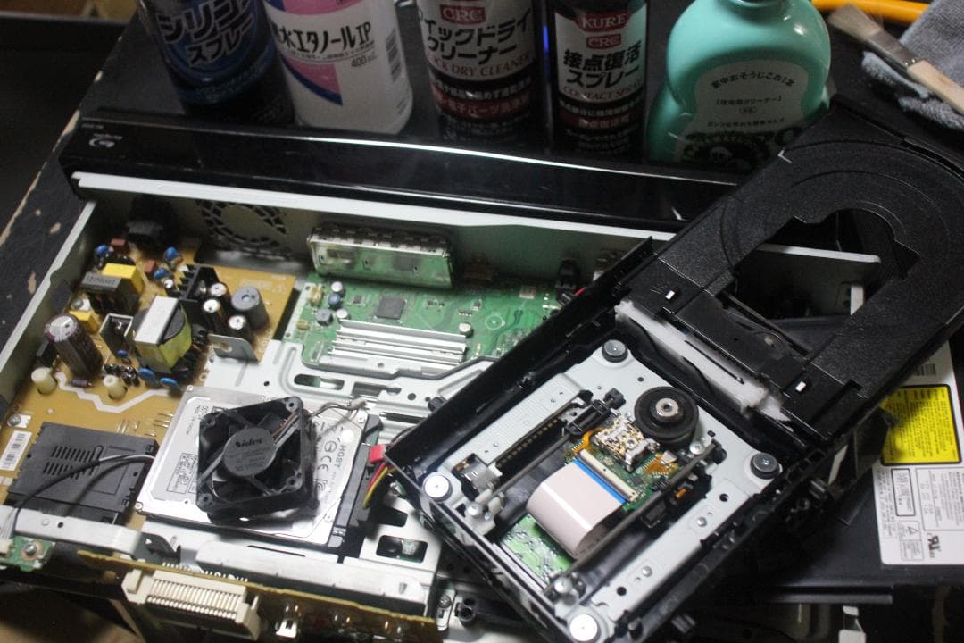 内部徹底清掃 シャープ ブルーレイ BD-S560 500GB HDMIリモコン