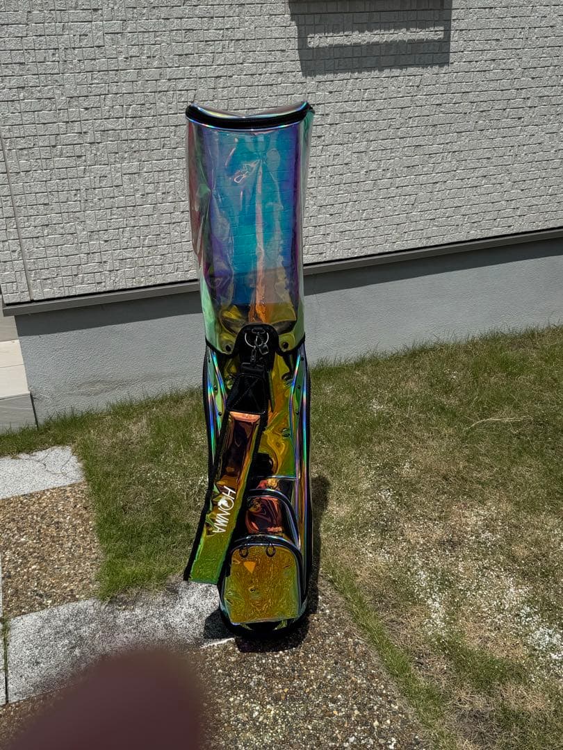 【希少美品】HONMA ホンマゴルフ スケルトン レインボー　キャディバッグ