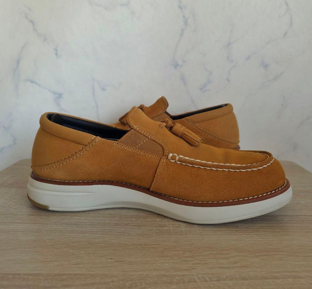 極美品 Regal ウォーカーメ353W リーガル タッセル スエード