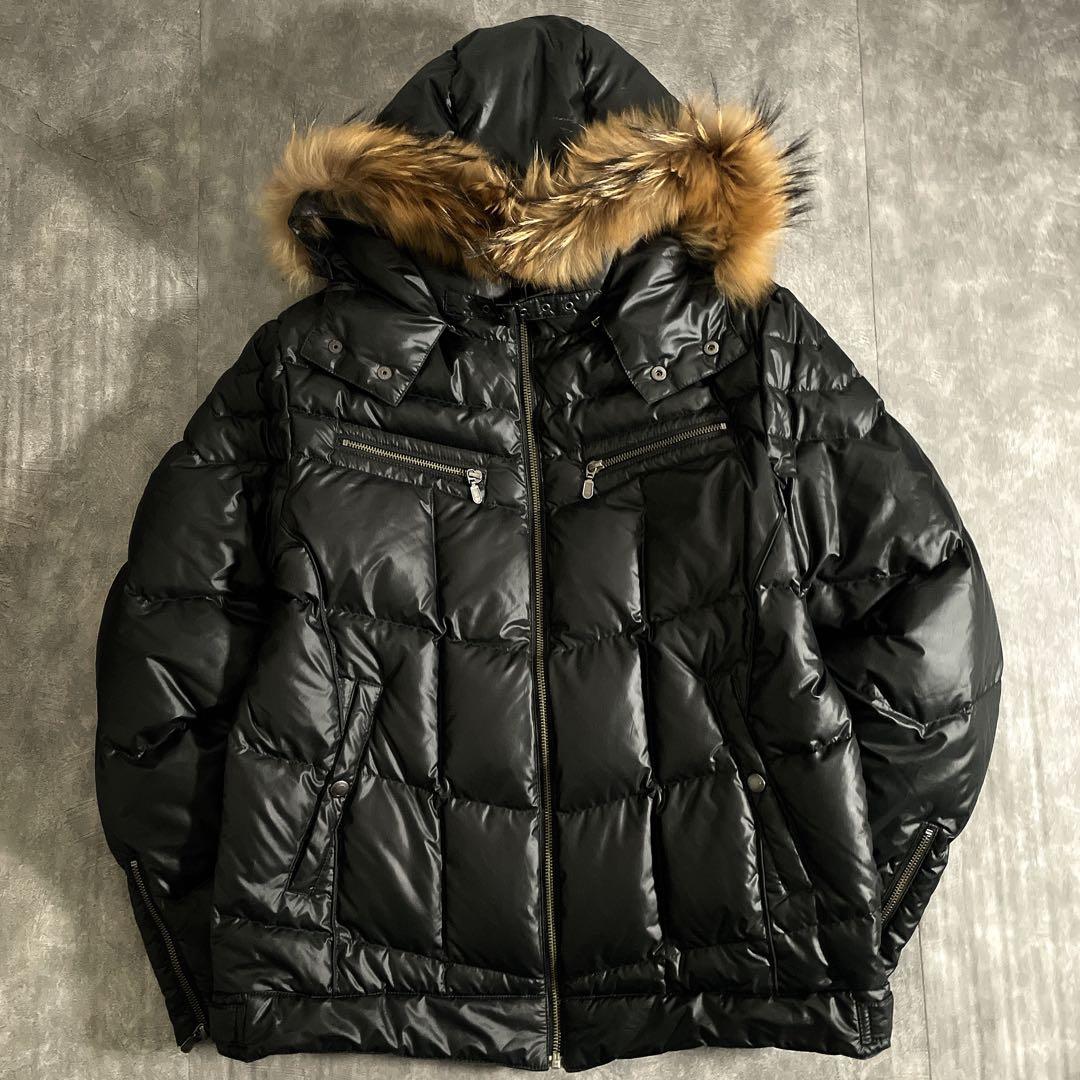 Y2K Archive 黒艶 ボリュームダウンジャケットメンズ Lサイズ 極暖◎