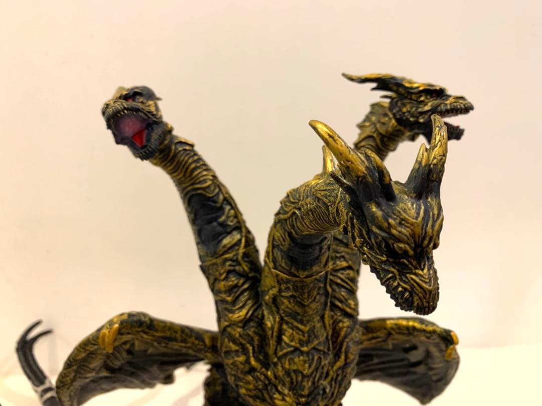 バンダイ旧ムービーモンスターシリーズ 2004モンスターX・カイザーギドラ現状品