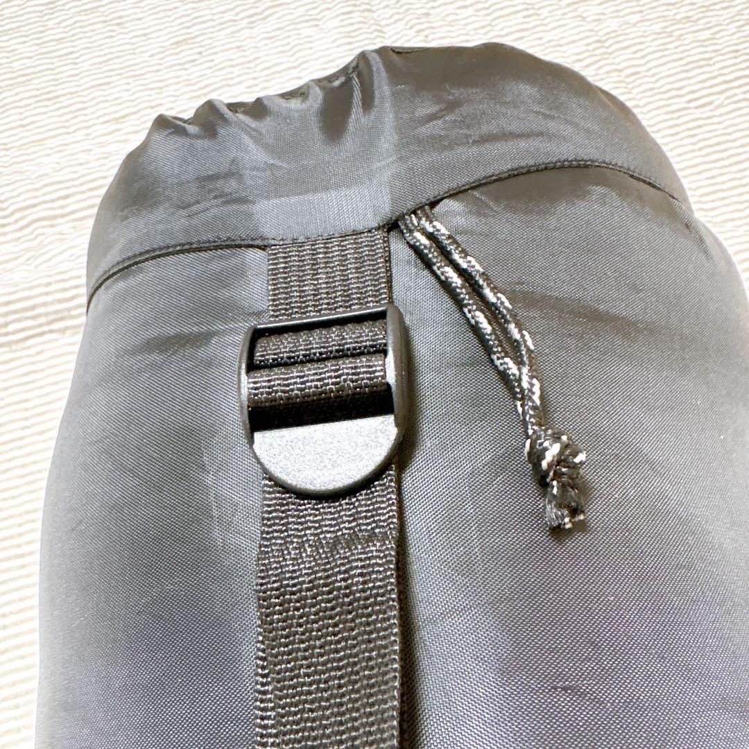 美品✨ キャンプグリーブ 寝袋 ブラック 黒 マミー型 羽毛寝袋 キャンプ