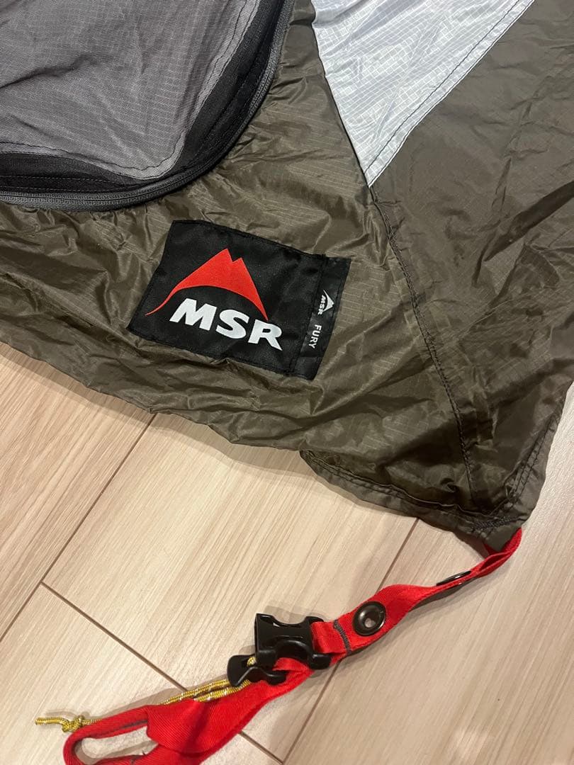 【MSR FURY】生産終了モデル 山岳用テント ２人用　未使用品