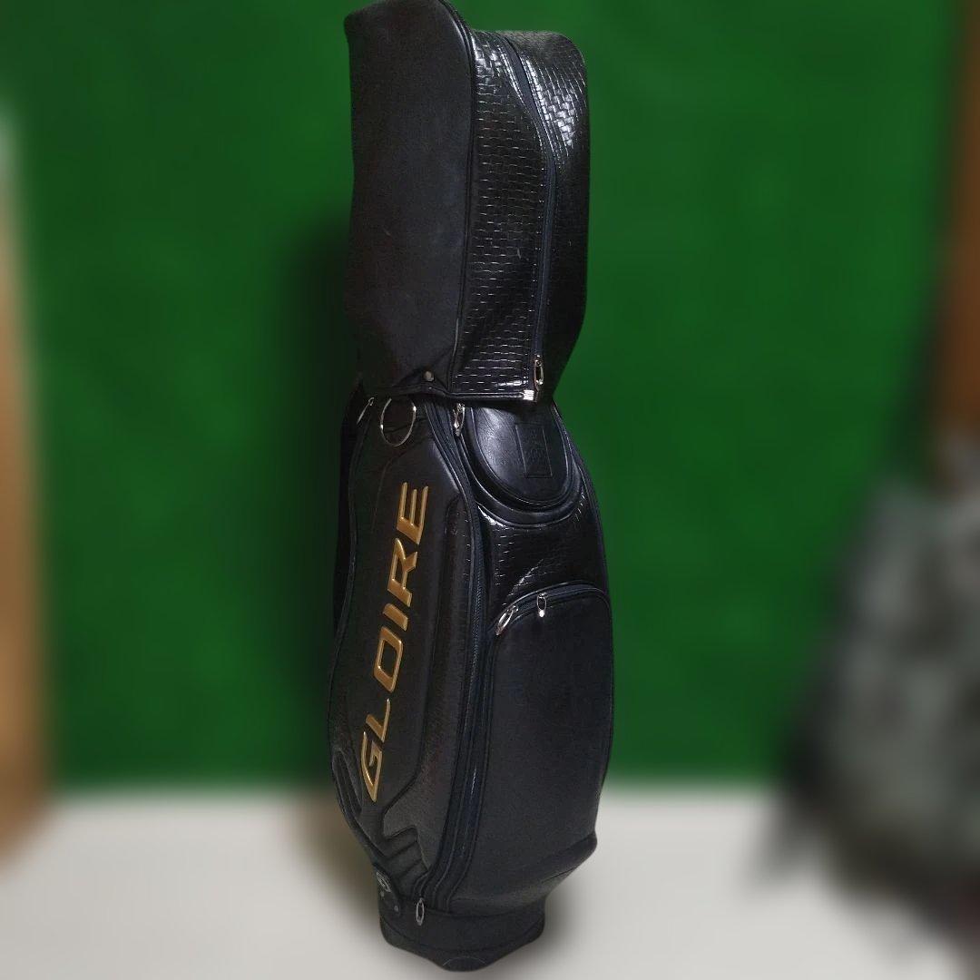 GLOIRE ゴルフキャディバッグ ブラック