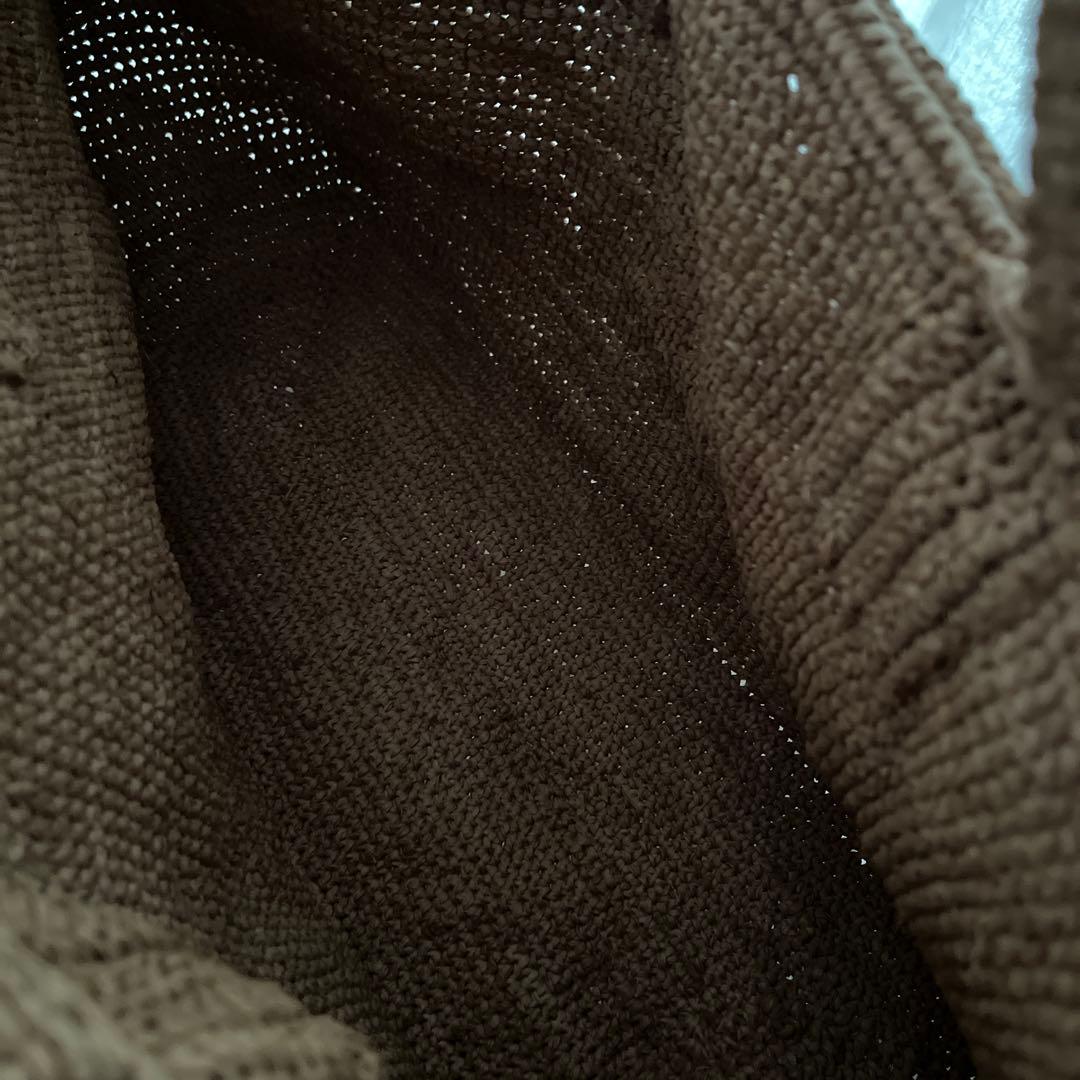 【美品】Plantation かごバッグ ベージュ ナチュラル