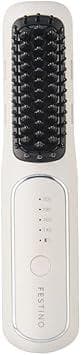 新品 フェスティノ 充電式 スタイリング ヒーターブラシ SMHB-049-WH
