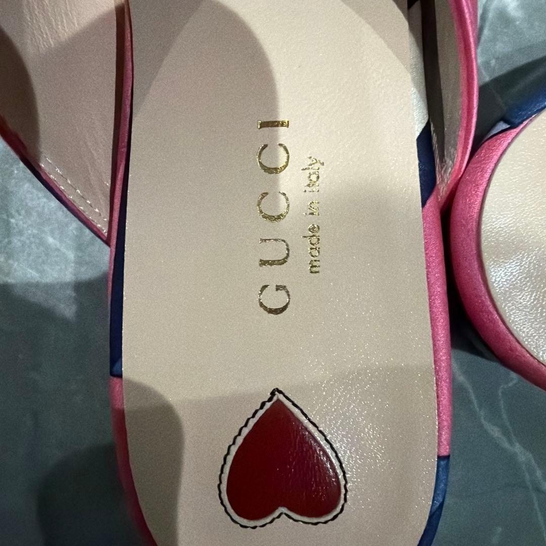 Gucci 幾何学模様 ミュール 36