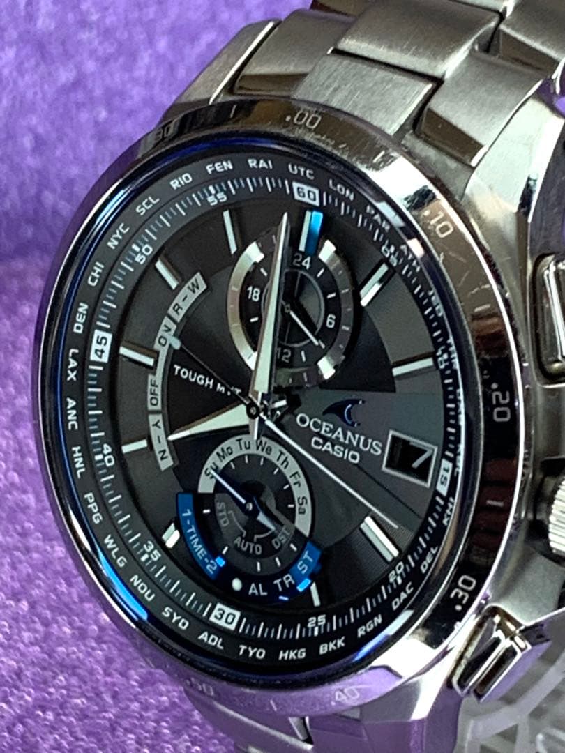 ★カシオCASIO電波ソーラー腕時計OCW-T1000★