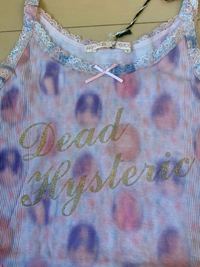 新品　初期　HYSTERIC GLAMOUR ヒスガール　キャミソール　未使用