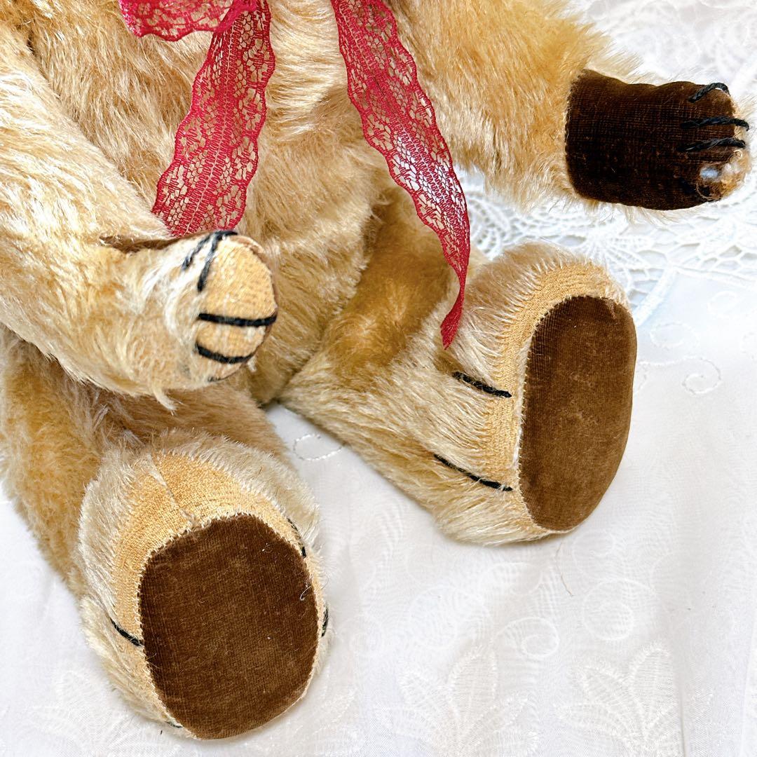 ❤️50s❤️ チャドバレー　平たい足のアンティークテディベア　アンティークベア