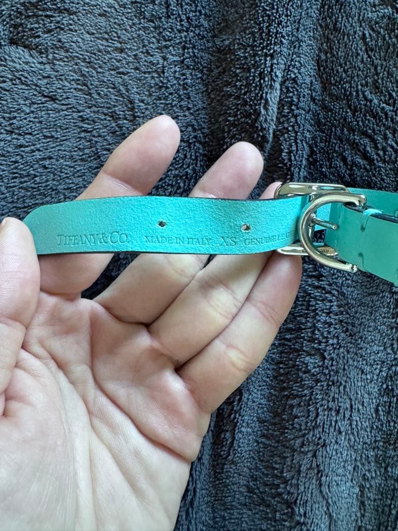 Tiffany & Co. ティファニー 首輪 カラー リード　セット　犬　XS