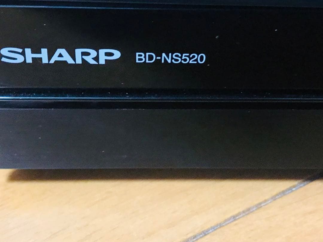 シャープ ブルーレイレコーダー BD-NS520