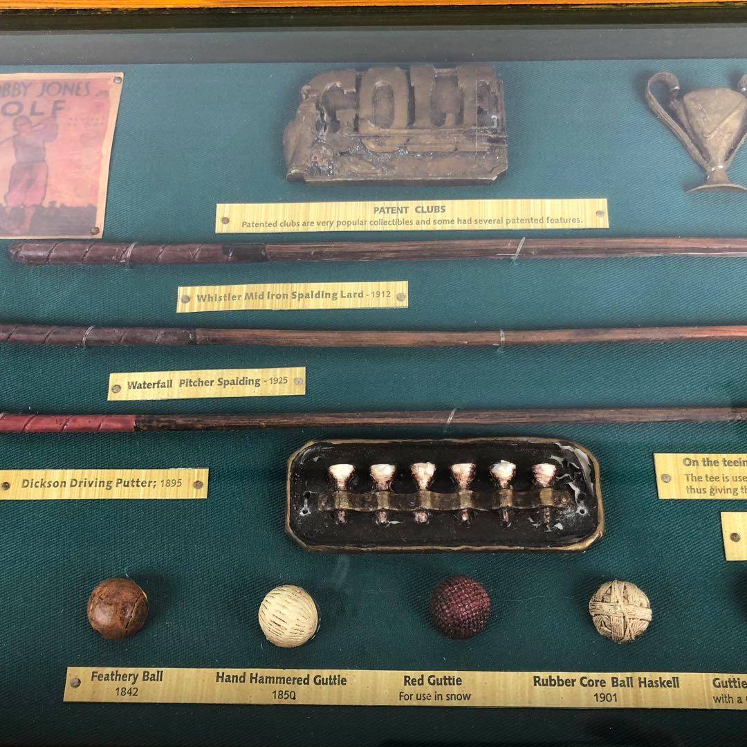 ヴィンテージ ゴルフ 壁掛け 置き物 インテリア