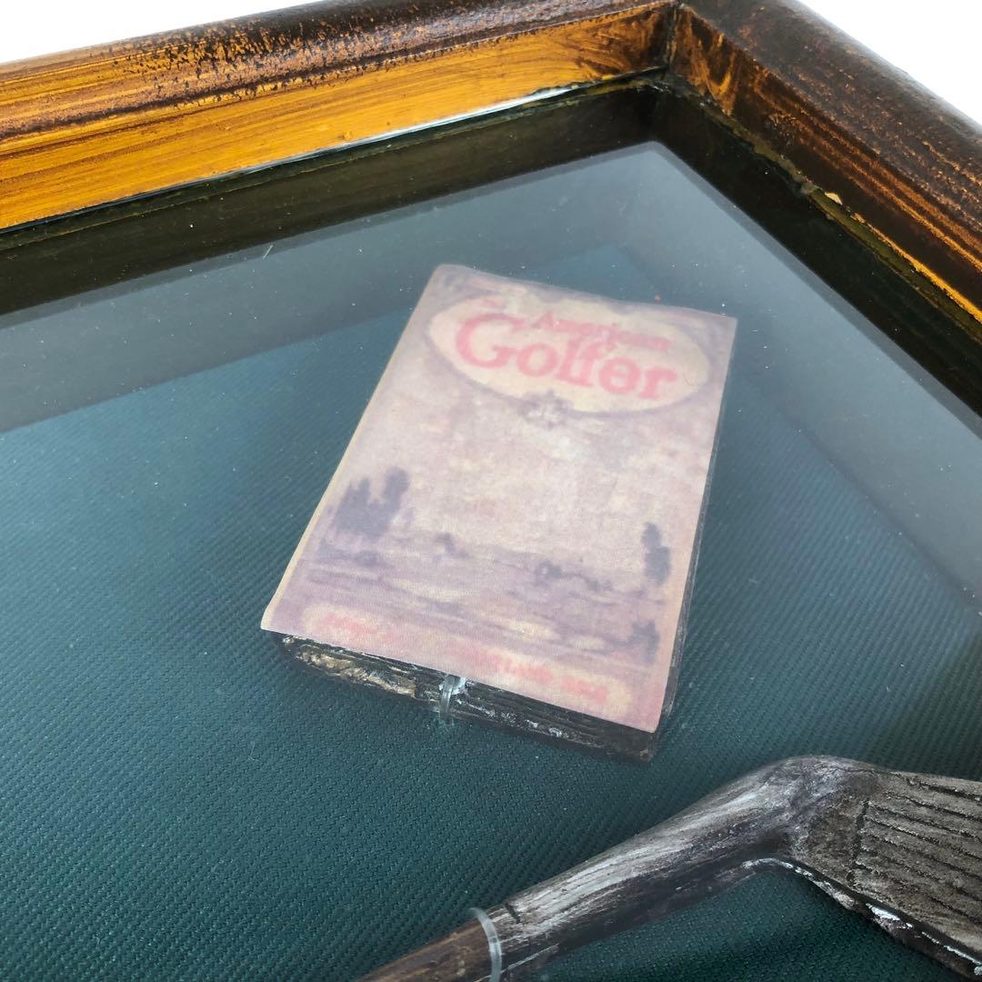 ヴィンテージ ゴルフ 壁掛け 置き物 インテリア
