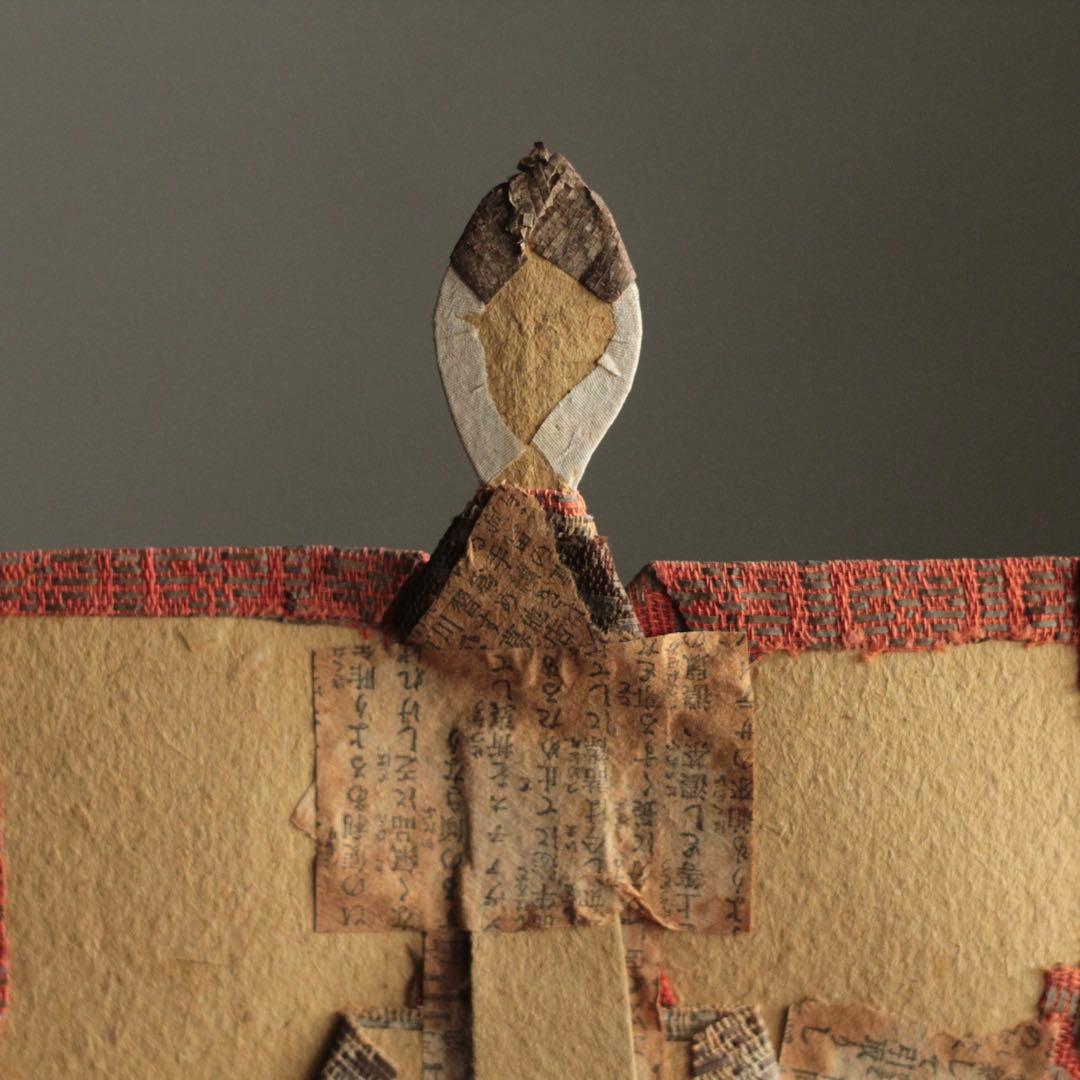 大正〜昭和頃 紙雛 1 立雛 雛人形 古道具 アンティーク